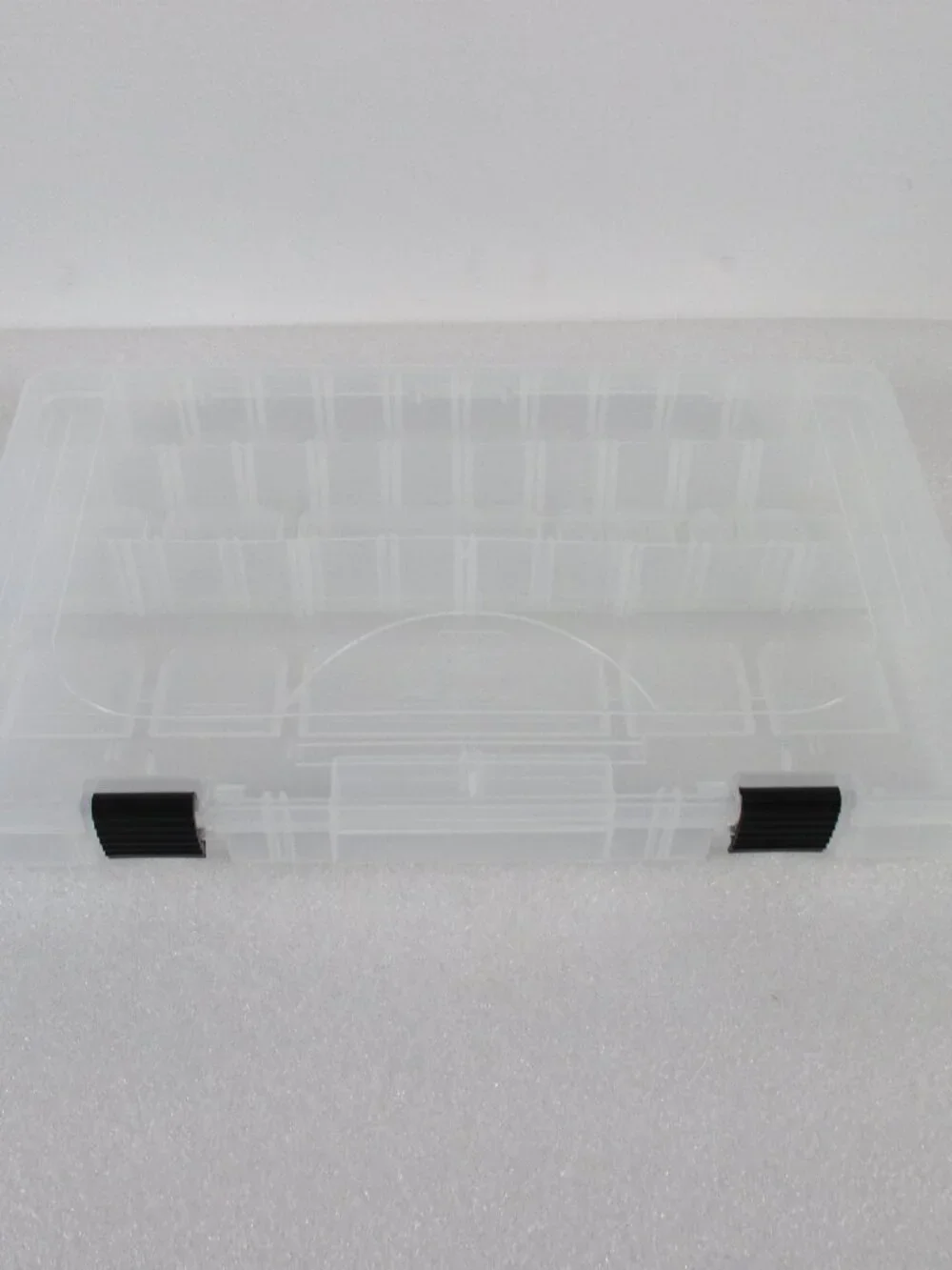 SET OF 2 PLANO PLASTIC STORAGE BINS